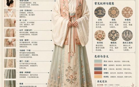 GPT-image-2 ｜汉服拆解图🤯图鉴式风格