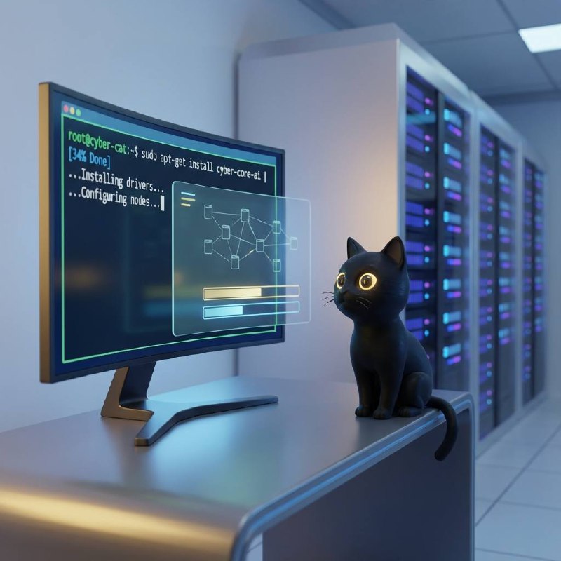 小墨在服务器机房