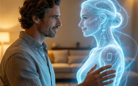 36岁男子爱上AI妻子不能自拔：想进行实体亲密行为失败后自杀