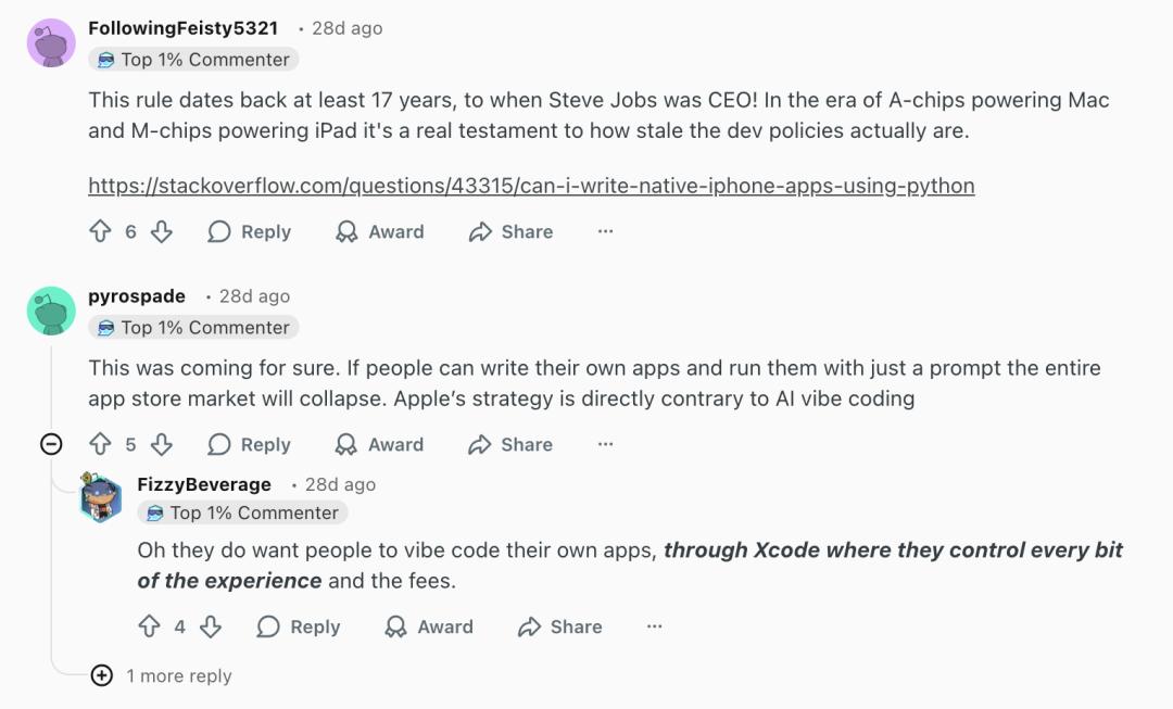 苹果疯狂狙击Vibe Coding App