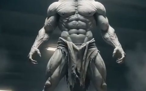 骷髅牛头魔物砸车-seedance2.0