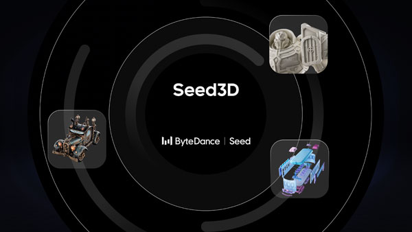 字节跳动发布 3D 生成大模型 Seed3D 2.0