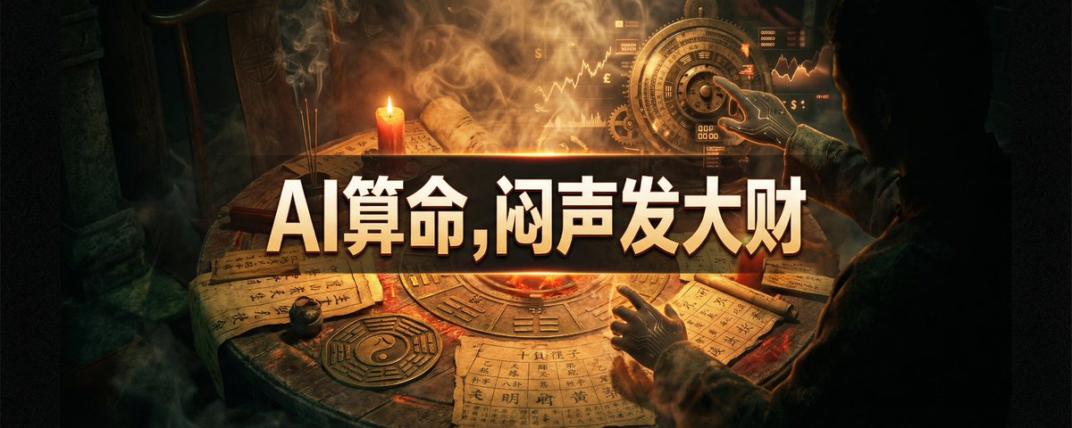 AI算命，闷声发大财！不看错过一个百亿市场（内含提示词）