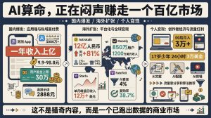 AI算命,闷声发大财!不看错过一个百亿市场(内含提示词)