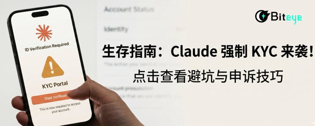 生存指南：Claude 强制 KYC 来袭！最全避坑与申诉技巧