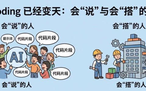 AI Coding 已经变天：会”说”的人越来越多，会”搭”的人还没几个