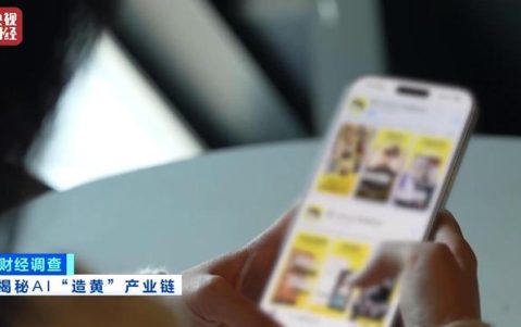 被央视曝光的一涉黄AI软件去年曾宣布完成1.3亿美元融资，官网称截至前年5月用户量国内第一