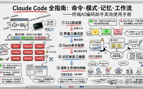 Claude Code 全攻略：命令大全 + 实战工作流（建议收藏）