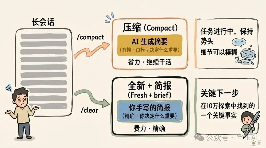 使用 CLAUDE CODE:会话管理与 100 万 上下文