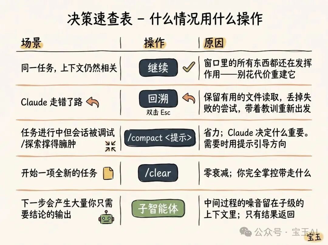 使用 CLAUDE CODE:会话管理与 100 万 上下文