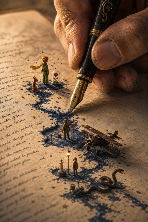 GPT-image-2 ｜ 笔尖下的微观故事书