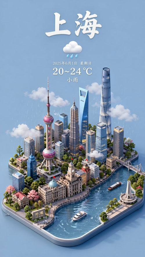 GPT-image-2 ｜3D城市