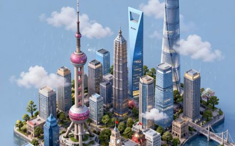 GPT-image-2 ｜3D城市