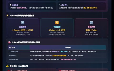 一图看懂：”Token”在AI里啥意思？