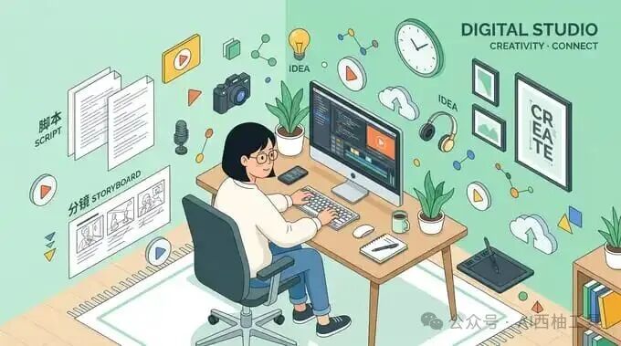 AI漫剧制作全流程SOP（新手必看）：从剧本到变现，6步搞定一部动画短剧！