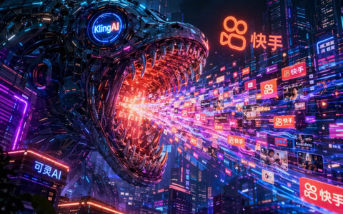 快手拆掉可灵，可灵吞噬快手