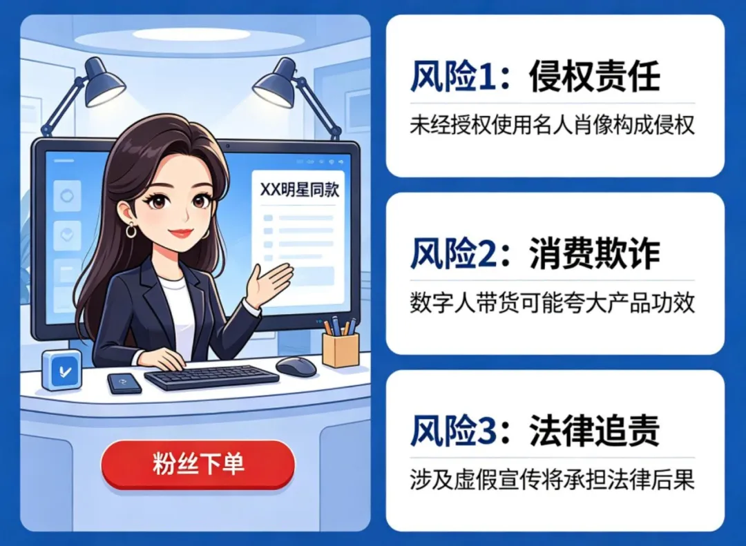 网民邢某非法使用中国国民党主席郑丽文形象的AI数字人直播带货，造成恶劣影响，已被行拘