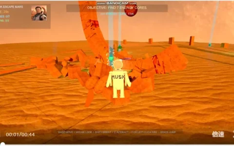 我用 Codex + Unity 6 ，做了一个「 Musk Escape Mars 」3D游戏