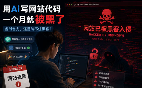 AI帮我写网站代码，我以为要起飞了，结果被黑到怀疑人生