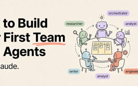 如何使用 Claude 构建你的第一个 AI Agents 团队（完整课程）【译】