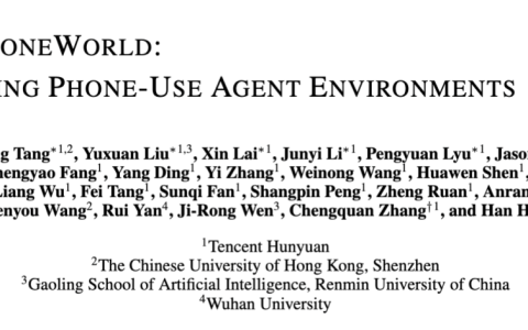 AI手机时代，Mobile Agent最缺是更真实的世界
