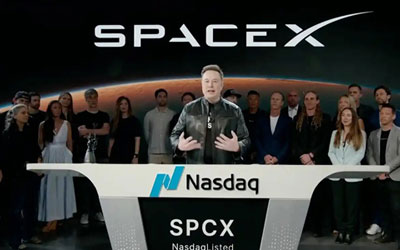 专题介绍 - SpaceX敲钟纳斯达克