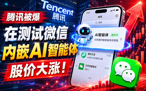 微信AI智能体要来了，股价先涨为敬