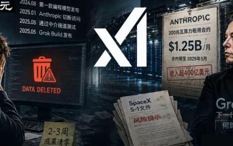 马斯克麾下最惨打工人：手滑删掉xAI三周训练数据