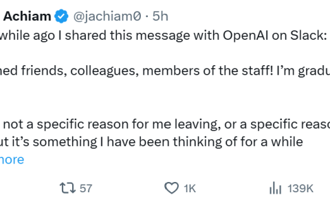 OpenAI再失一名元老！敢跟马斯克拍桌子，Anthropic创始人给他送奖杯