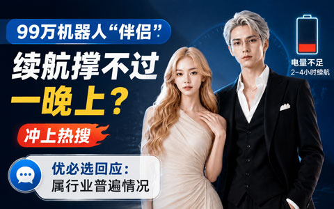 花99万买了个”赛博伴侣”，聊着聊着就没电了